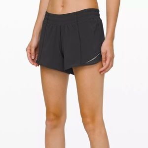 lululemon hotty hot shorts 4” inseam size 8